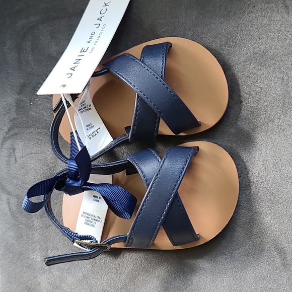 NWT 3-6 mo janie and jack little girl shoes - Picture 1 of 2